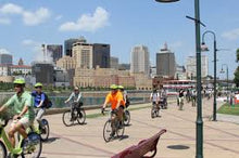 Load image into Gallery viewer, 2024-07-10 Pedego Weekday PM Tour 2024 - Wednesday, July 10, 6:30 PM - MH to downtown St Paul (Great River Trail MODERATE) - 18 miles