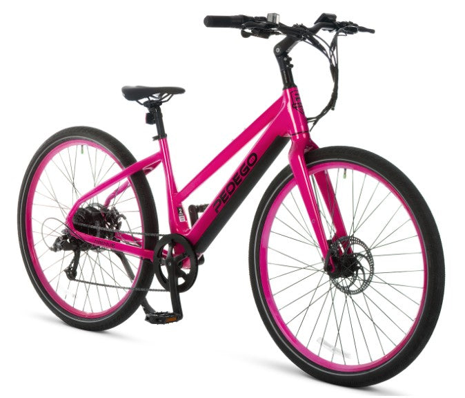 pedego step thru electric bicycle Avenue Step Through - 26" and 28"