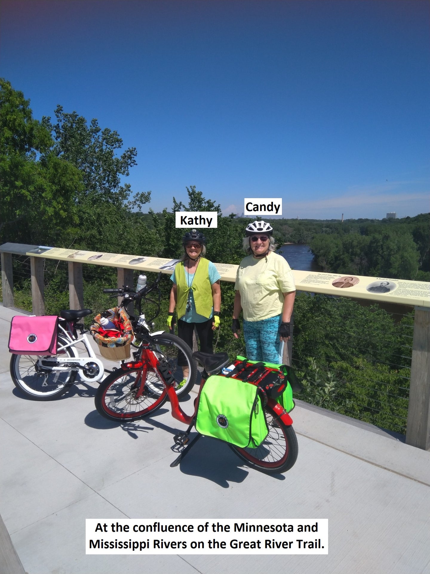 0000 Bike Rides with Kathy and Candy on Monday and Friday mornings (EASY to MODERATE) - 10:00 am - starts MAY 12