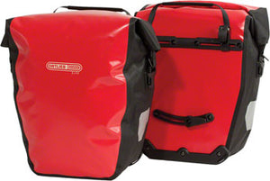 Ortlieb Back-Roller Classic Panniers: Pair - Red or Black - State of MN eBike